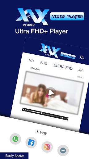 XNX Video Player - Desi Videos MX HD Player Ảnh chụp màn hình 1