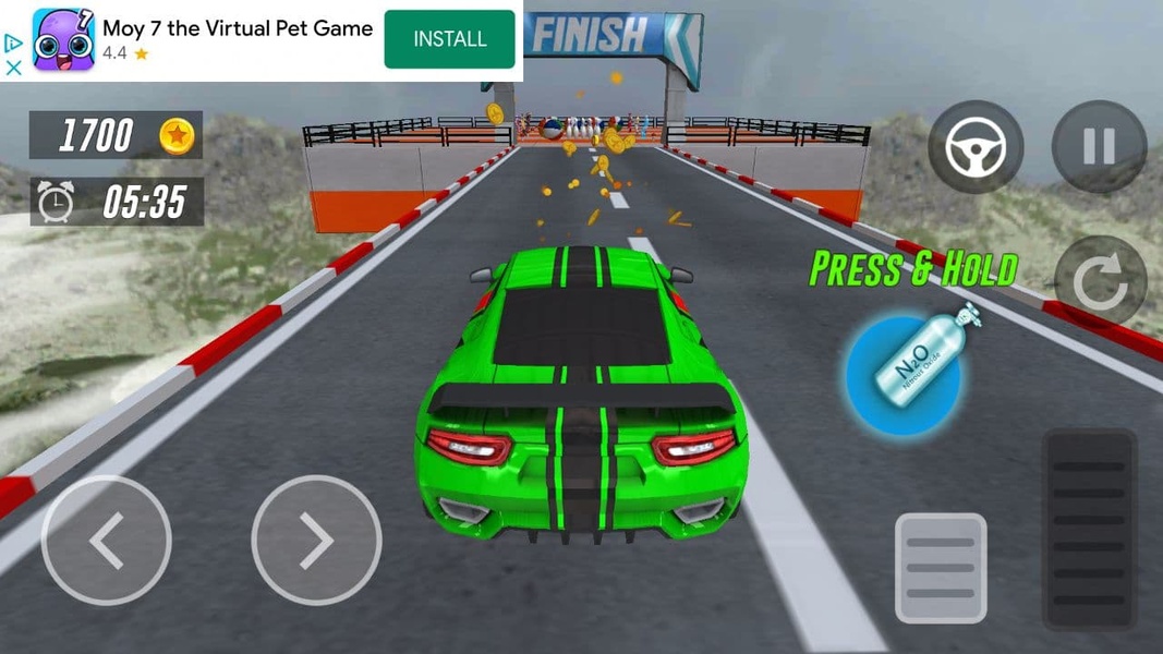 Superhero Car: Mega Ramp Games स्क्रीनशॉट 0