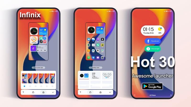 Infinix Hot 30 Launcher:Themes应用截图第2张