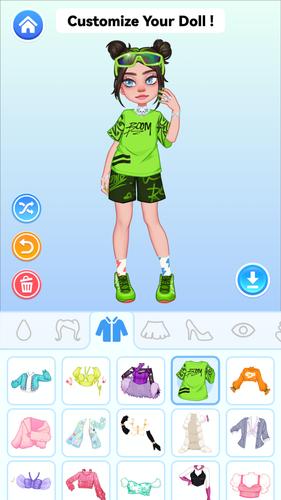 YoYa: Doll Avatar Maker Captura de pantalla 1
