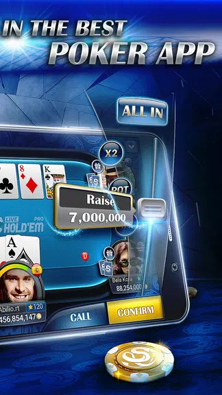 Live Hold’em Pro Poker Zrzut ekranu 1