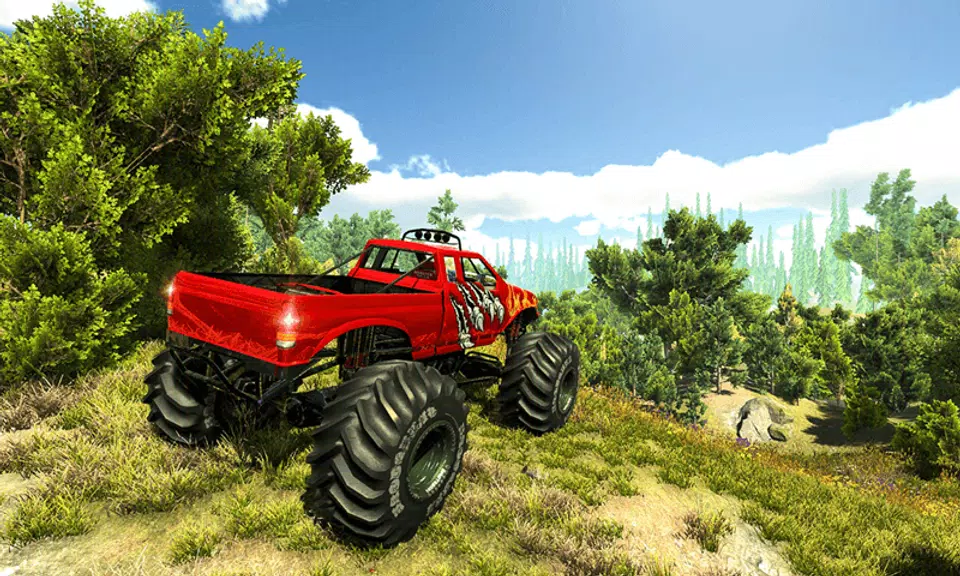Monster 4x4 Offroad Jeep Stunt Racing 2019 ภาพหน้าจอ 2