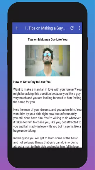 How To Make a Guy Fall in Love With You Ekran Görüntüsü 1