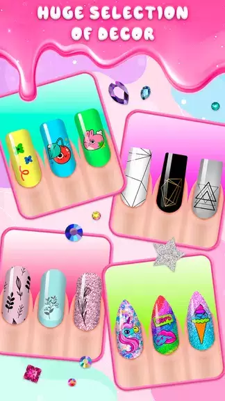 Girls Nail Salon Game:Nail Art應用截圖第1張