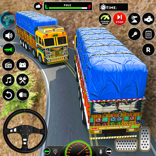 Indian Truck Drive Lorry Games