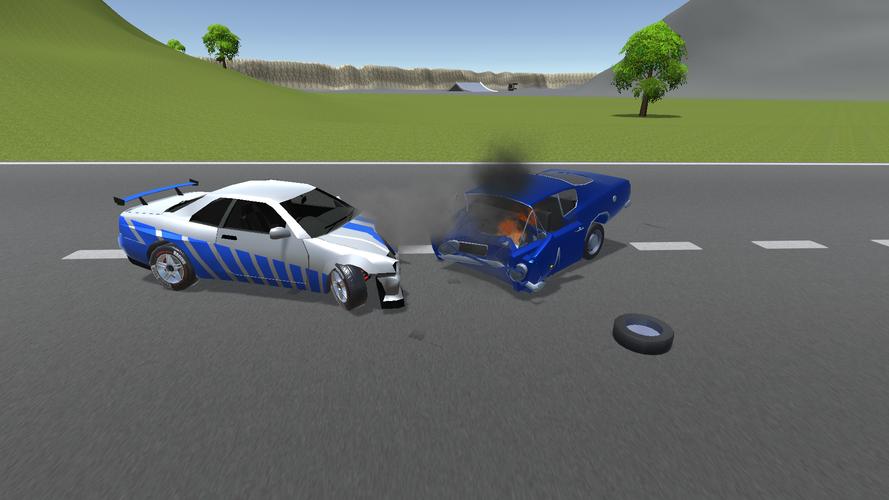 Car Crash Test and Stunts 3D Screenshot 0