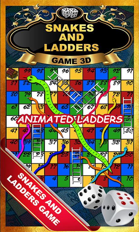 Snakes And Ladders Star:2019 New Dice Game Capture d'écran 2