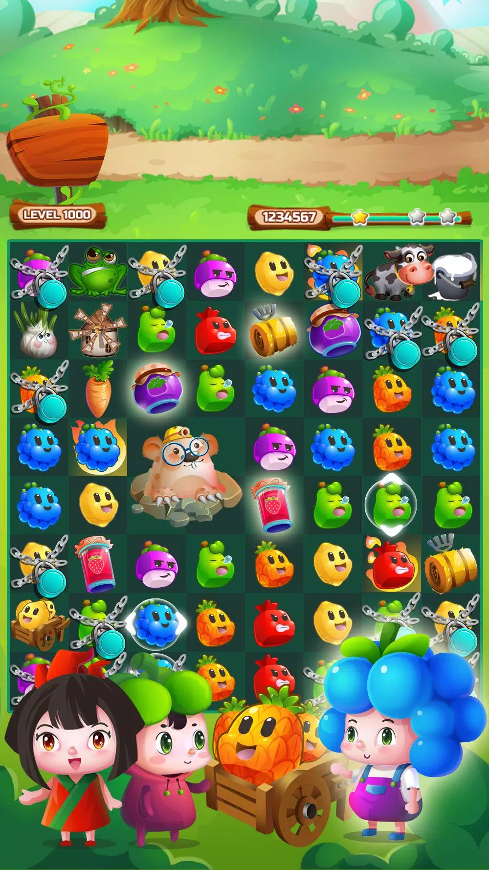 Fruit Puzzle Wonderland Zrzut ekranu 2