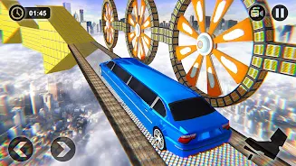 Extreme Limo Car Gt Stunts 201 Zrzut ekranu 1