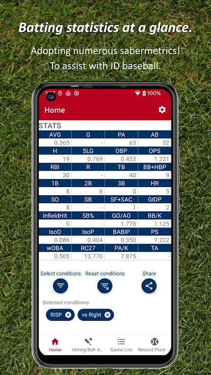 Batting STATS Manager ภาพหน้าจอ 0