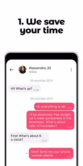 Denim - premium dating app Tangkapan skrin 1