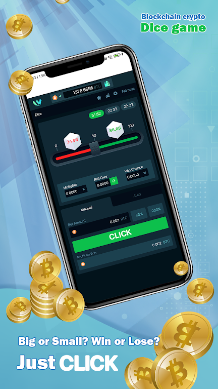 Crypto Dice ภาพหน้าจอ 2