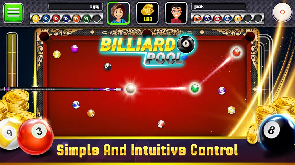 Billiards 8 ball Zrzut ekranu 0