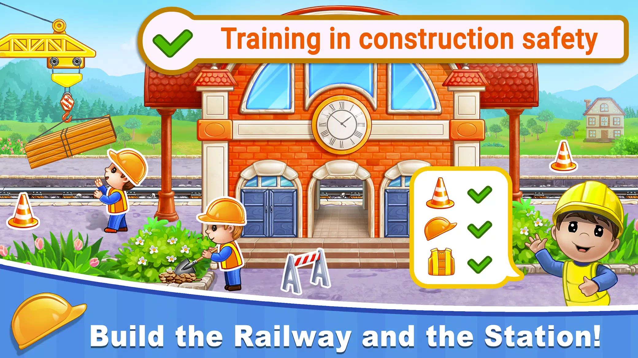 Train Games for Kids: station Zrzut ekranu 2