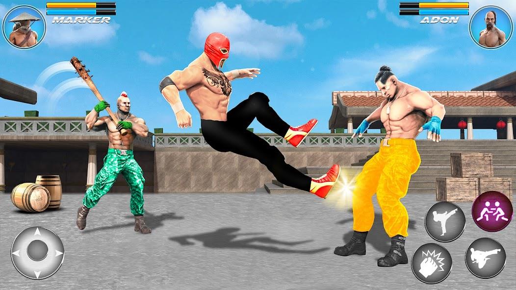 Schermata Kung Fu karate Game Offline 3D Mod 2