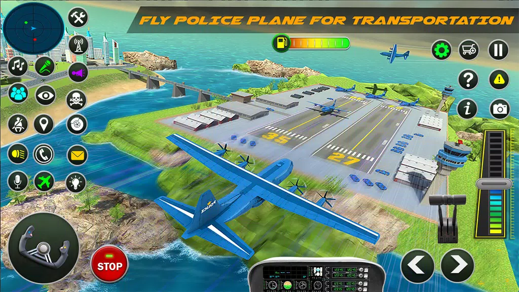 Police Game: Police Car Chase Tangkapan skrin 2