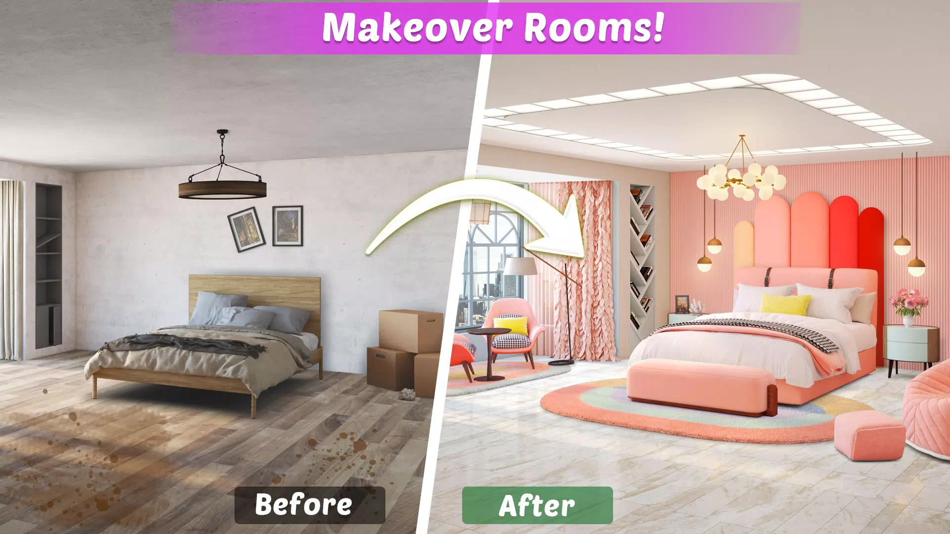 Redesign – My Home Design Game スクリーンショット 1