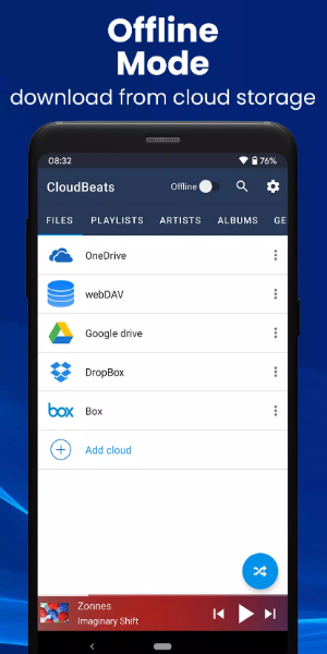 Music Player, Cloud MP3 player 스크린샷 1