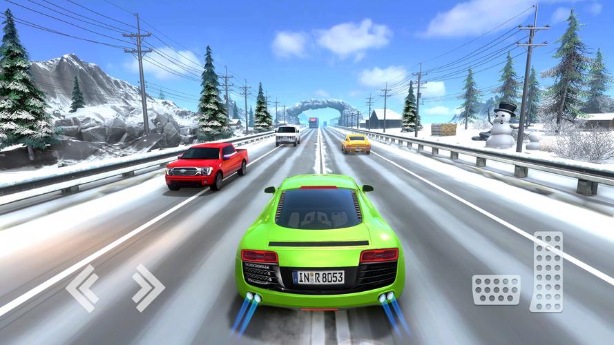 Real Highway Car Racing Games स्क्रीनशॉट 2