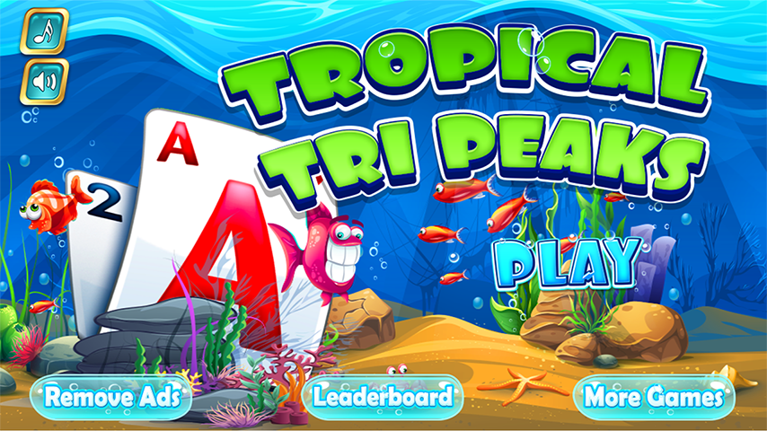 Tri Peaks Solitaire Classic Zrzut ekranu 0