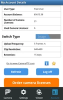 Schermata Security Camera App 0