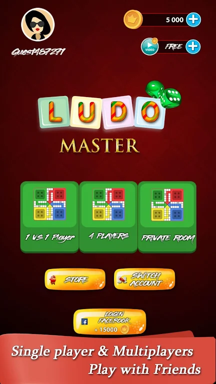 Ludo Master : Ultimate Dice Game Tangkapan skrin 1