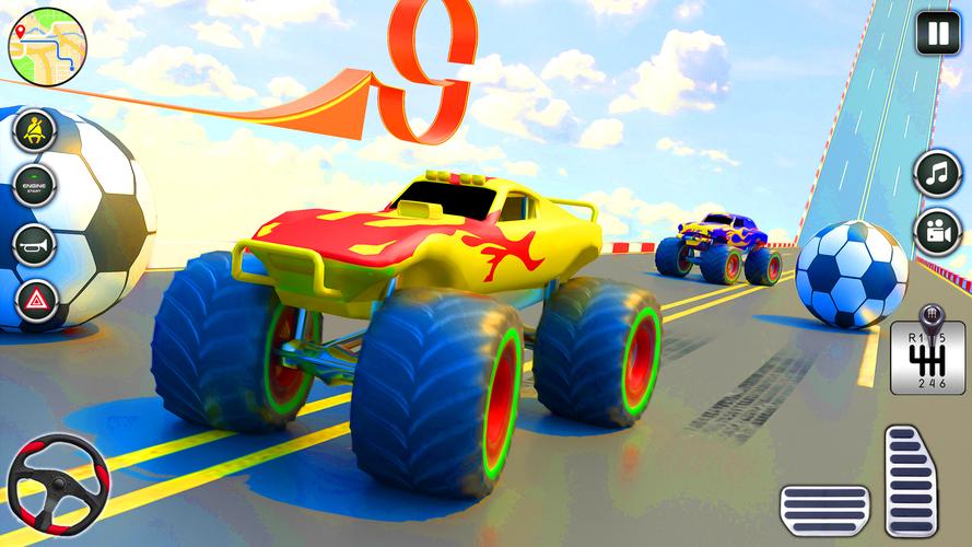Monster Truck Simulator Games स्क्रीनशॉट 3