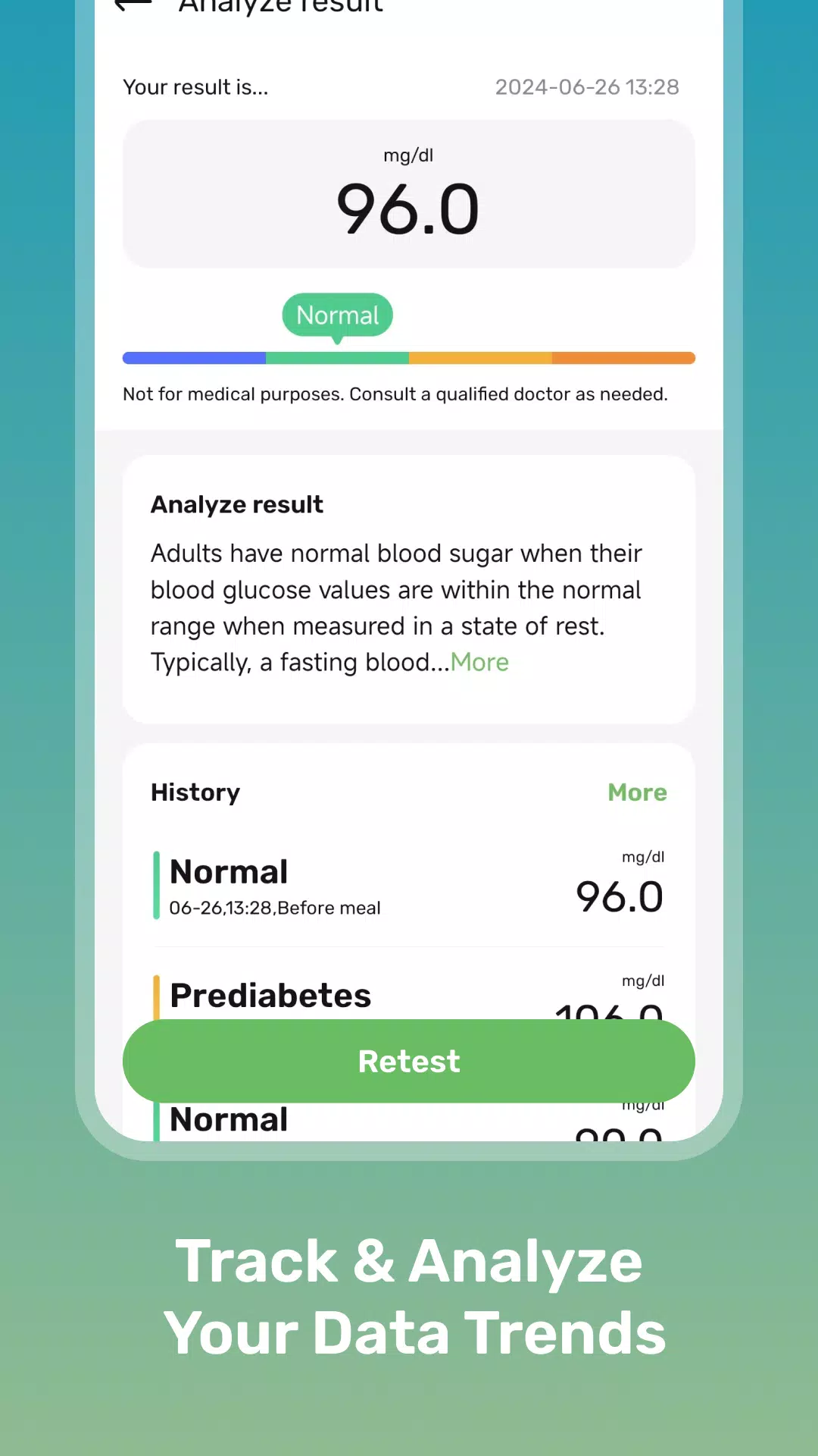 Health Sense: Blood Sugar Hub Screenshot 3