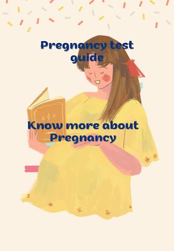 Pregnancy test &Symptoms guide Скриншот 2