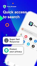 Private VPN - Proxy Browser Captura de pantalla 0