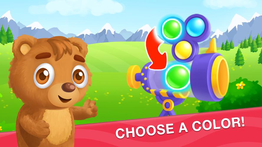 Kids shooter for bubble games Скриншот 0
