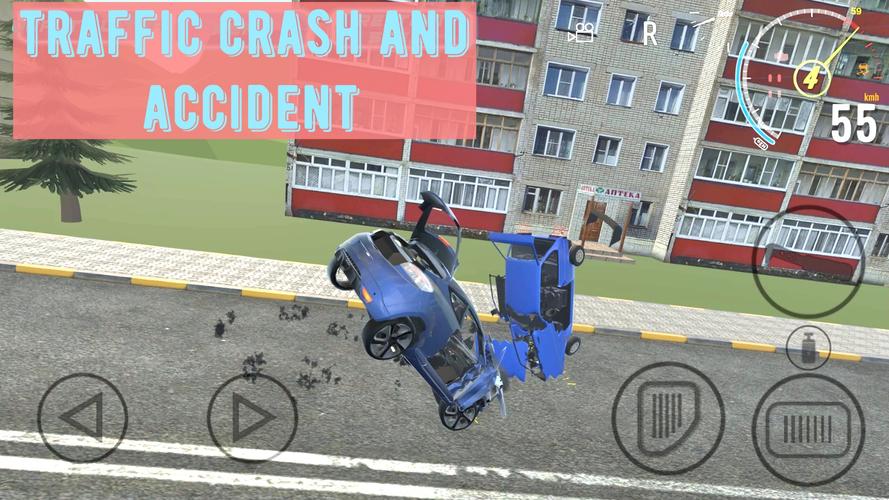 Traffic Crash And Accident ဖန်သားပြင်ဓာတ်ပုံ 0
