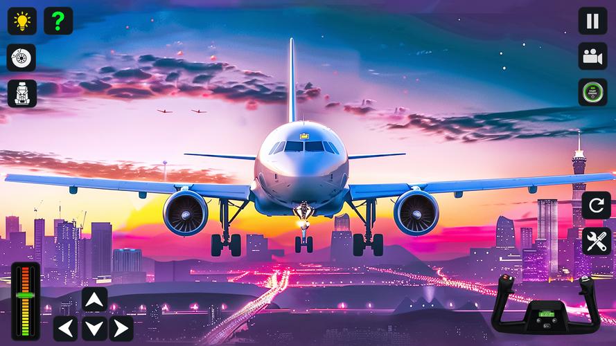 Airplane Simulator 3D Offline স্ক্রিনশট 1
