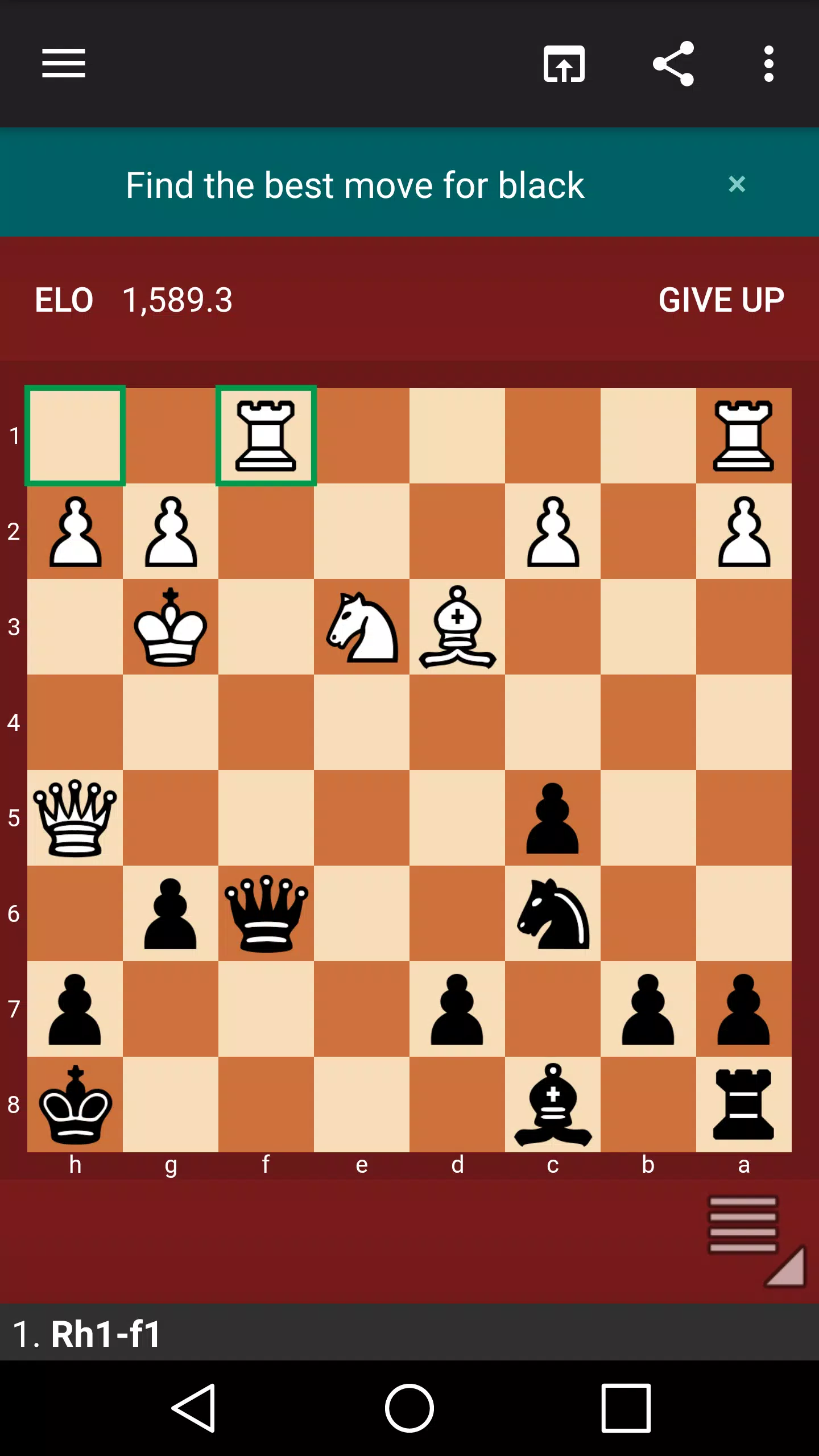 Fun Chess Puzzles Tangkapan skrin 0