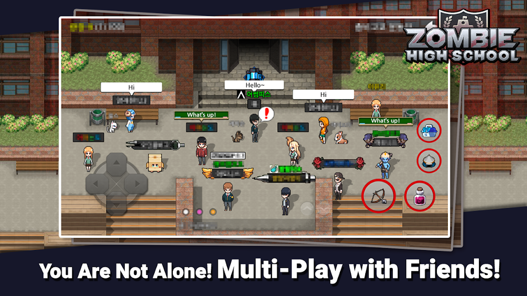Zombie High School Mod Tangkapan skrin 3