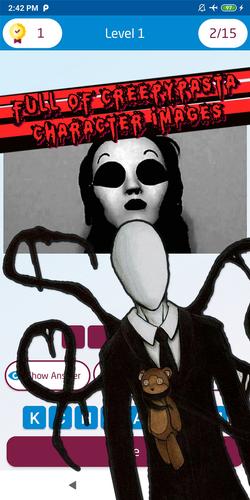 Schermata creepypasta quiz 3