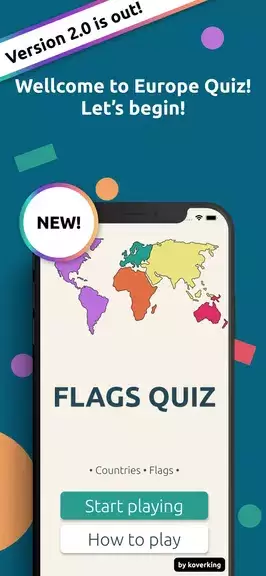 Flags Quiz:  World Geo Trivia স্ক্রিনশট 0