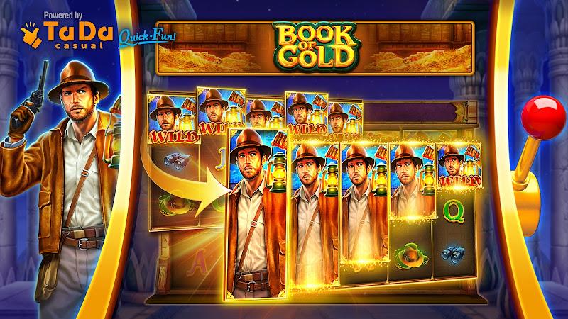 Book of Gold Slot-TaDa Games Captura de pantalla 1