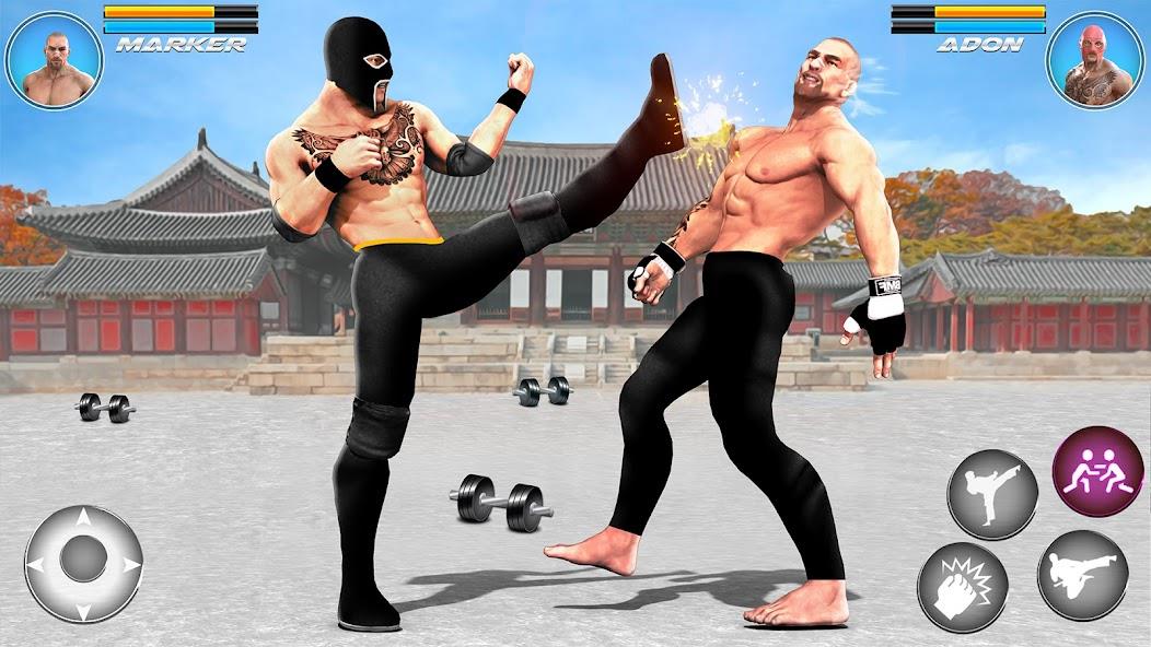 Schermata Kung Fu karate Game Offline 3D Mod 1