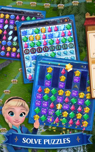Disney Frozen Free Fall Games應用截圖第0張