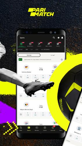 Parimatch: Live Sports Betting Capture d'écran 1