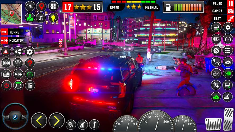 Police Car Game Police Parking Ảnh chụp màn hình 3