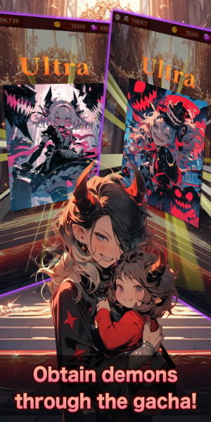 Idle RPG Night Raid Dungeon Captura de tela 1