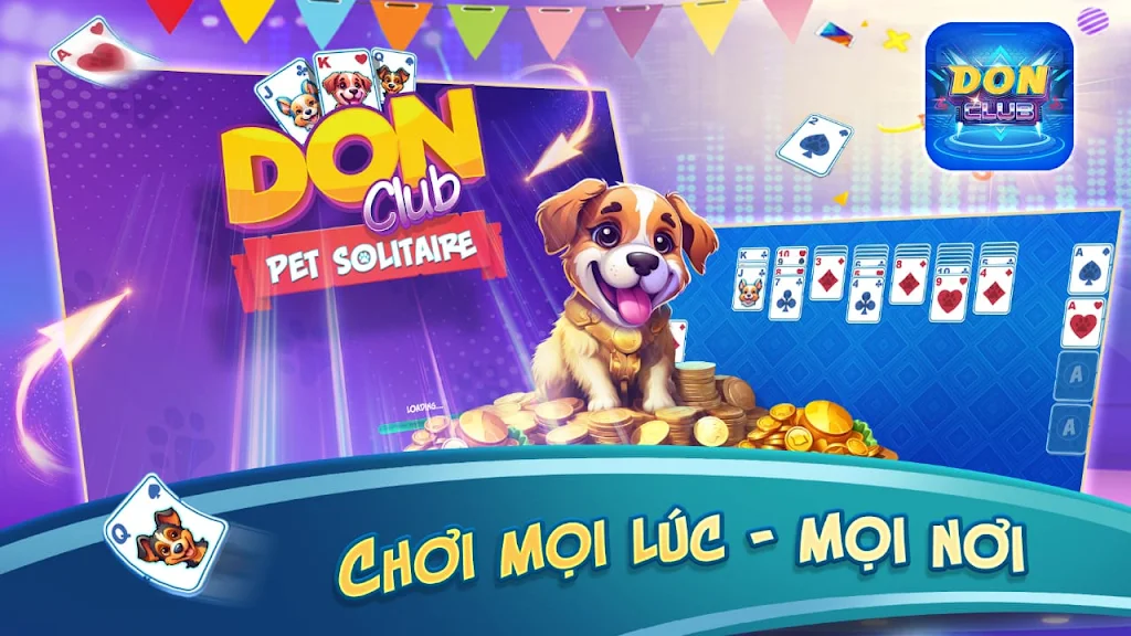 DonClub No Hu Pet Solitaire Schermafbeelding 0