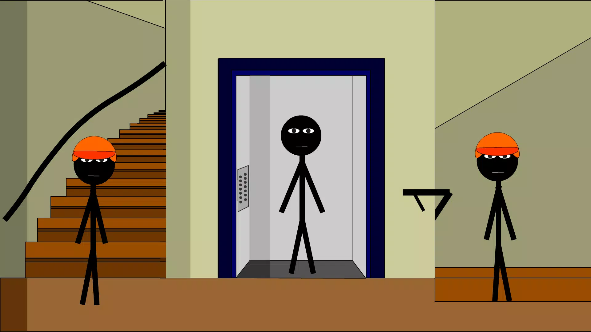 Stickman Escape Lift ဖန်သားပြင်ဓာတ်ပုံ 3