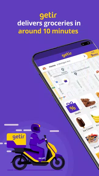 getir: groceries in minutes Schermafbeelding 0