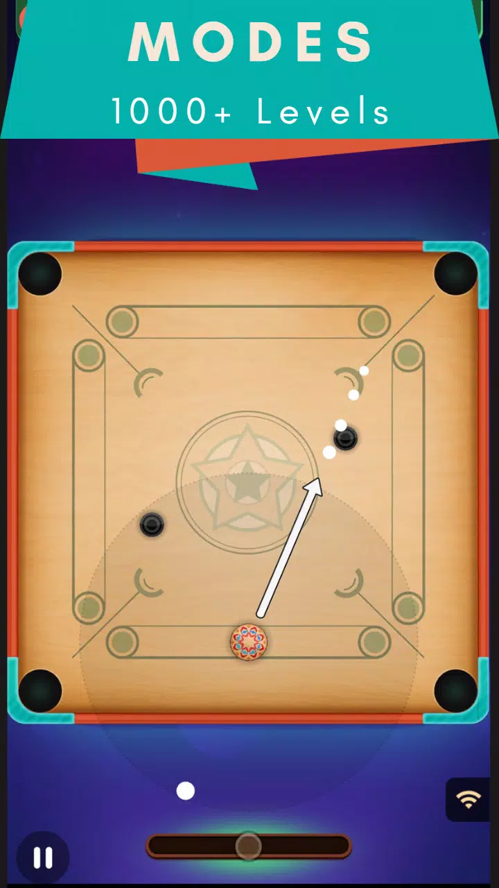 Carrom Board Offline Capture d'écran 2
