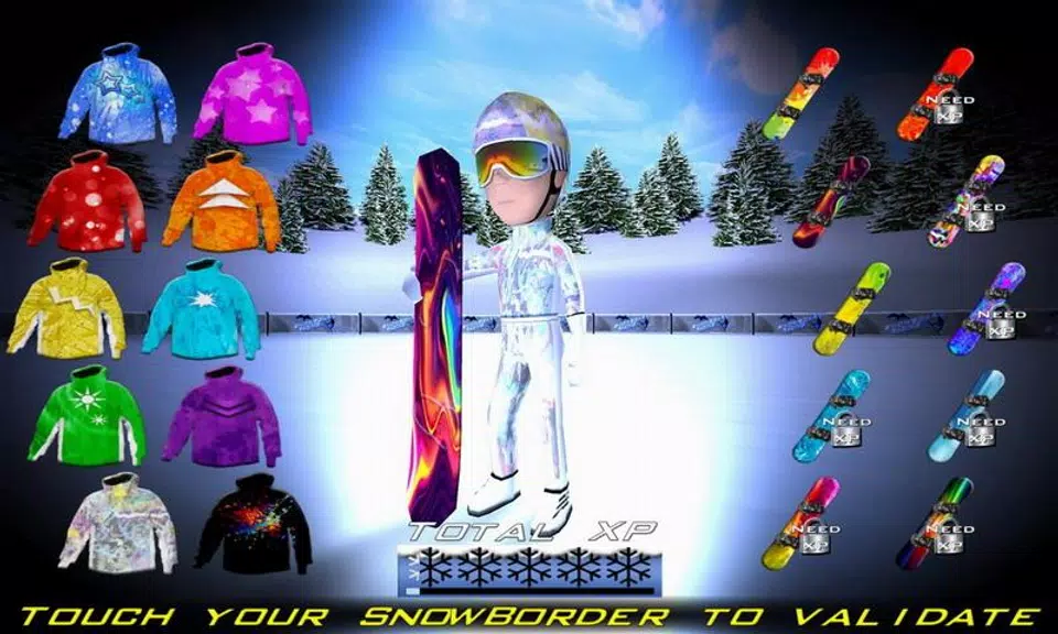 Snowboard Racing Ultimate ဖန်သားပြင်ဓာတ်ပုံ 2