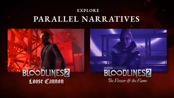 Vampire: The Masquerade - Bloodlines 2 bevorstehende DLCs Loose Cannon und The Flower & The Flame