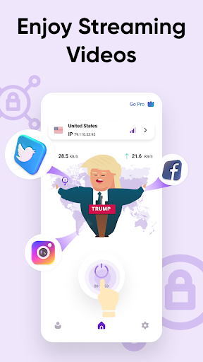 Trump VPN Capture d'écran 3